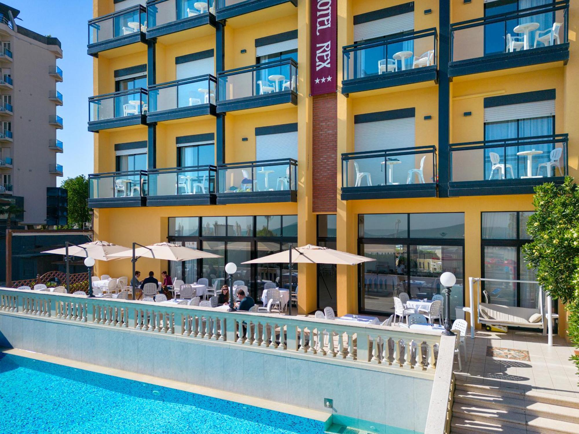 Rex Residence Hotel Cattolica Exterior foto