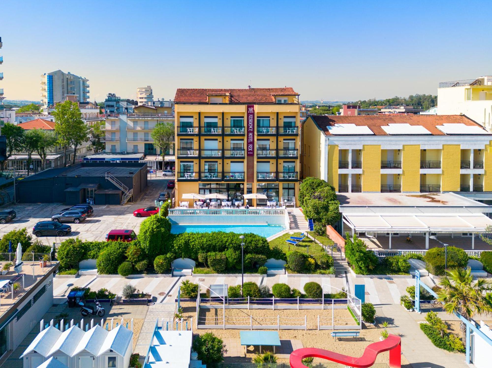 Rex Residence Hotel Cattolica Exterior foto